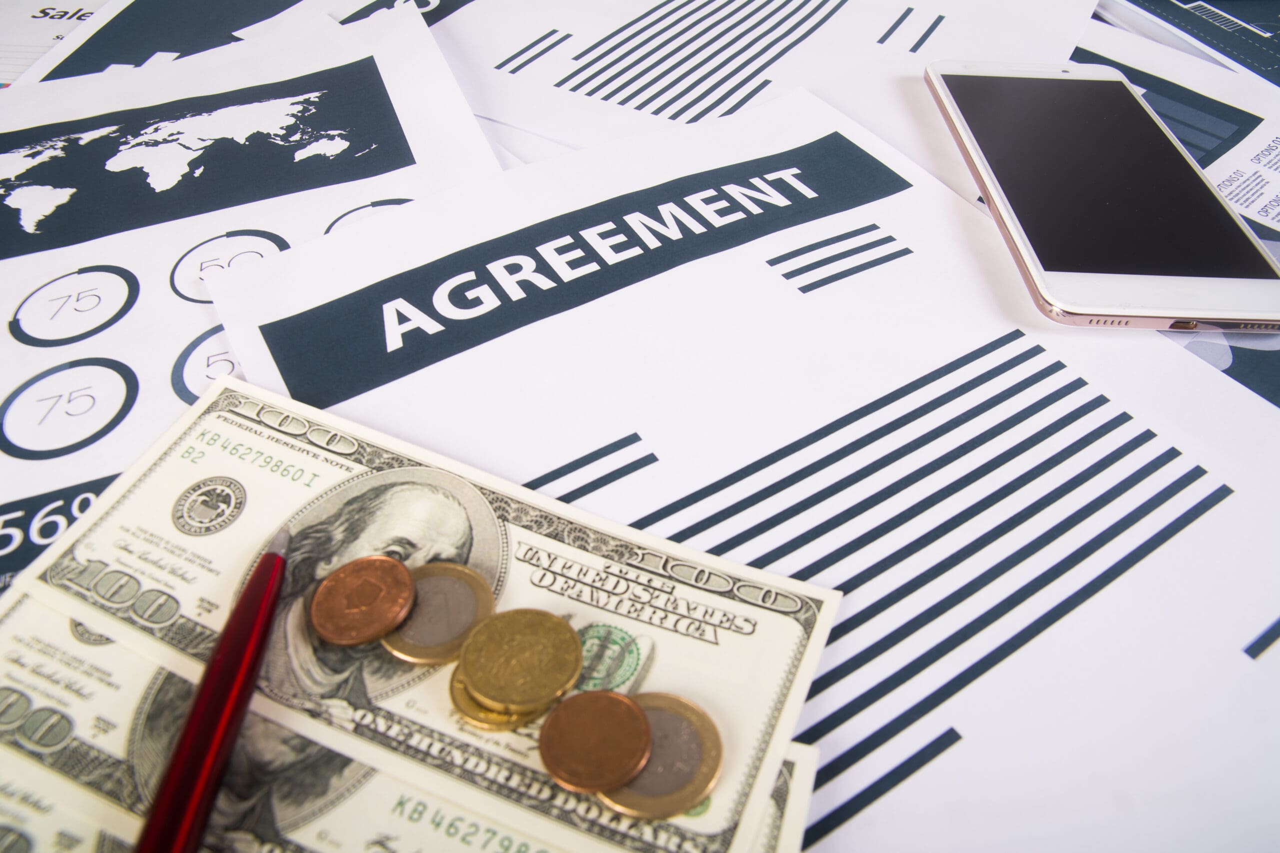 close up agreement document